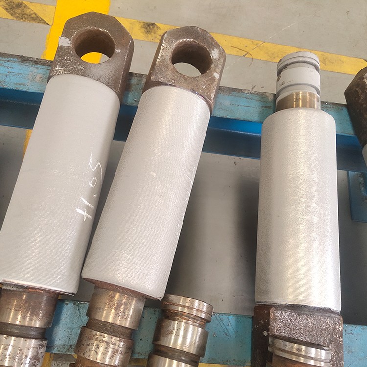 液壓支架立柱激光熔覆維修