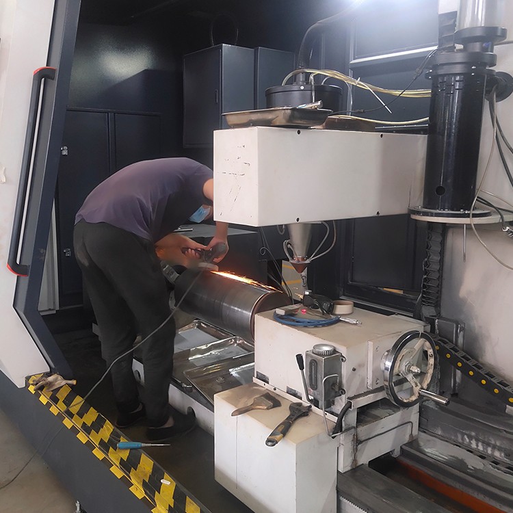 液壓支架立柱激光熔覆維修