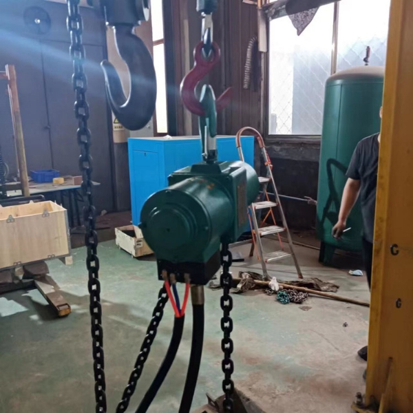 環(huán)鏈HQ5-10氣動(dòng)葫蘆 煤礦用防爆葫蘆 無(wú)線遙控 廠家定制